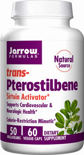 Dimetyl Resveratrol trans Pterostilbeny 60 kapsler